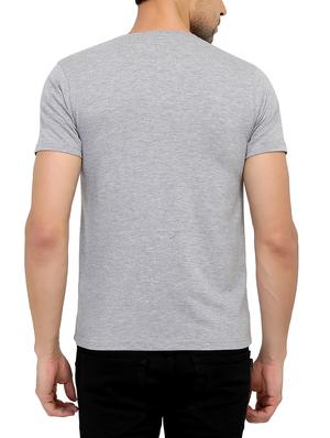 grey cotton t-shirt - 15903330 - Standard Image - 3