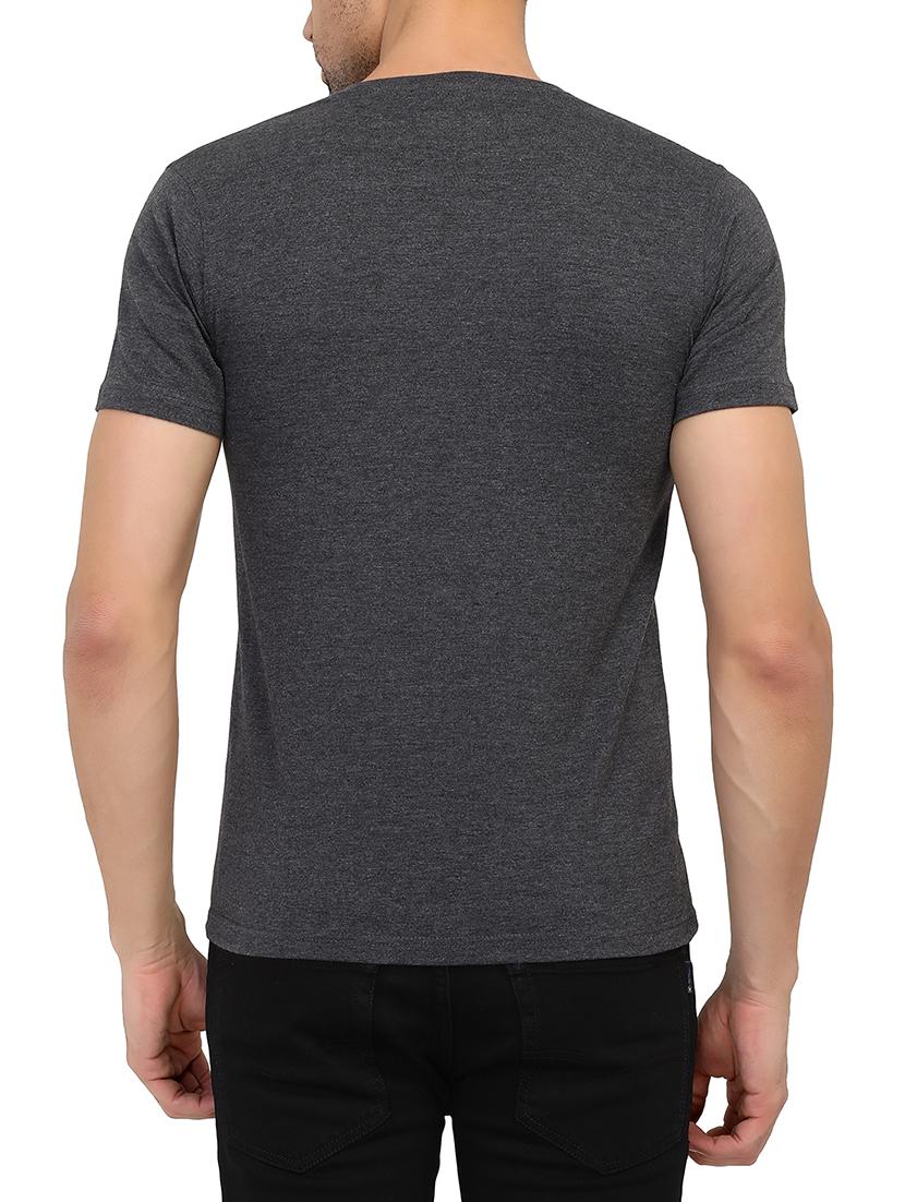 grey cotton t-shirt - 15903331 - Zoom Image - 3