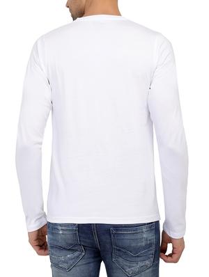 white cotton t-shirt - 15903336 - Standard Image - 3