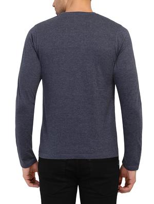 blue cotton t-shirt - 15903340 - Standard Image - 3