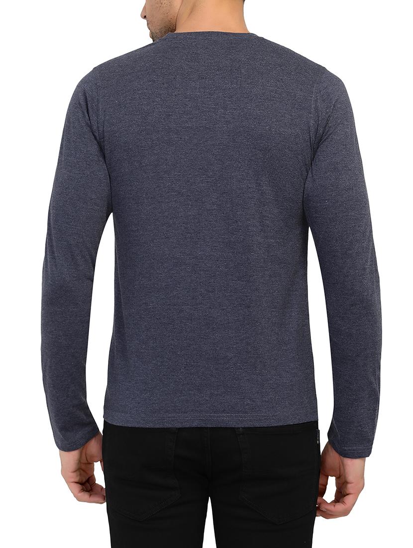 blue cotton t-shirt - 15903340 - Zoom Image - 3