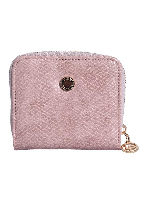 pink leatherette (pu) regular purse - 15904882 - Standard Image - 1