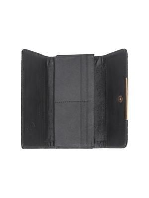 black leatherette (pu) regular purse - 15904949 - Standard Image - 3