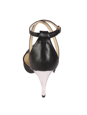 black ankle strap sandals - 15905804 - Standard Image - 3