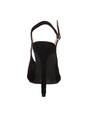 black back strap sandals - 15905847 - Standard Image - 3