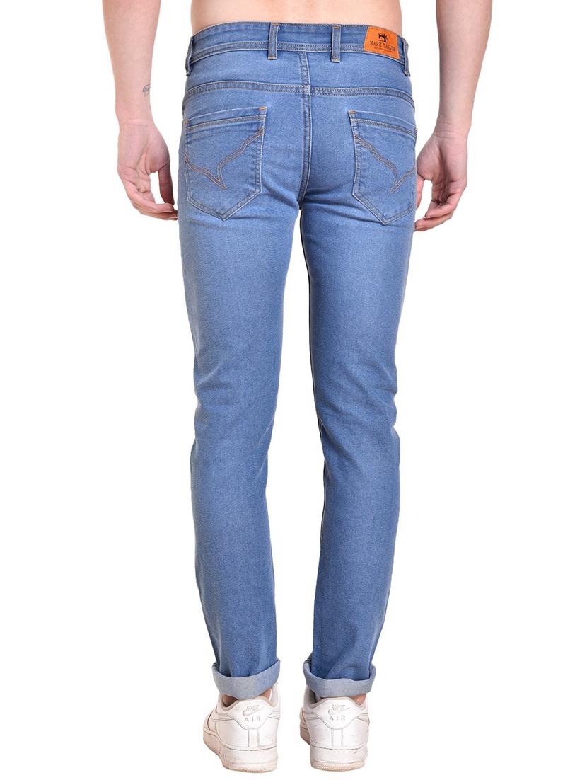 light blue denim ripped jeans - 15906557 - Zoom Image - 3