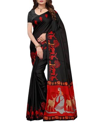multicolor printed saree combo (set of 2) with blouse - 15907621 - Standard Image - 6