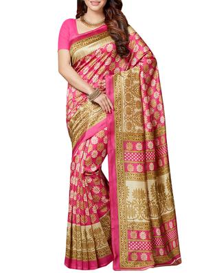 multicolor printed saree combo (set of 2) with blouse - 15907631 - Standard Image - 6