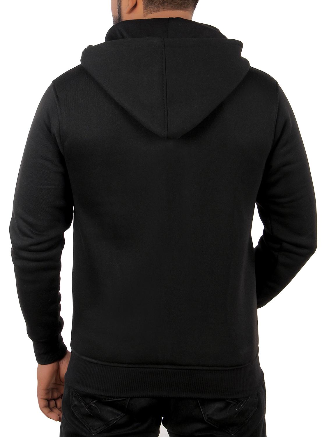 black fleece sweatshirt - 15908329 - Zoom Image - 3