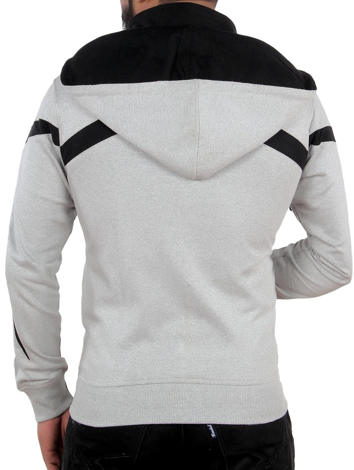 grey fleece sweatshirt - 15908333 - Zoom Image - 3