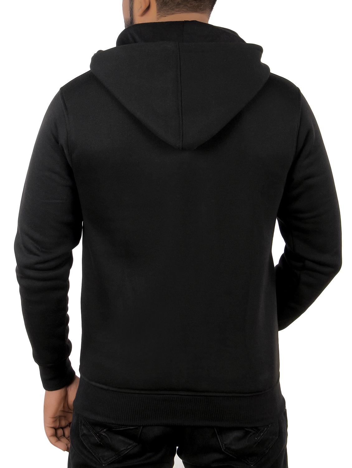 black fleece sweatshirt - 15908335 - Zoom Image - 3