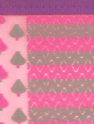 self design banarasi saree with blouse - 15909290 - Standard Image - 3