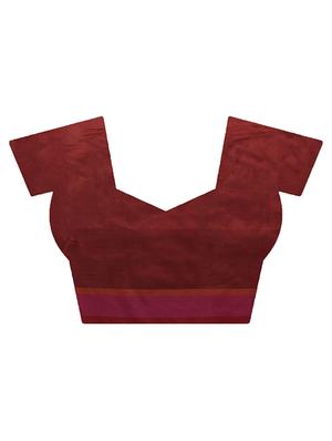 self design banarasi saree with blouse - 15909321 - Standard Image - 3