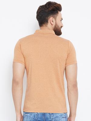 beige cotton pocket t-shirt - 15910028 - Standard Image - 3
