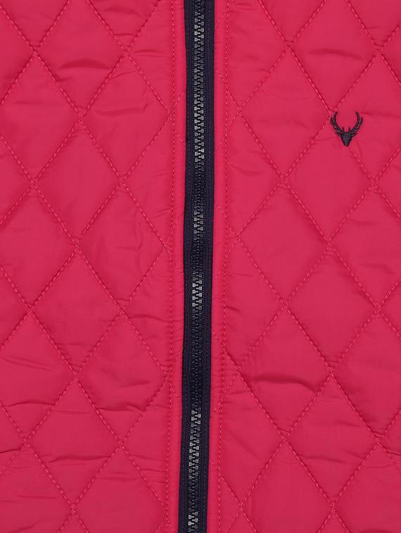 pink polyester quilted jacket - 15912209 - Zoom Image - 3