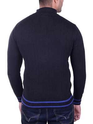 black cotton pullover - 15912250 - Standard Image - 3