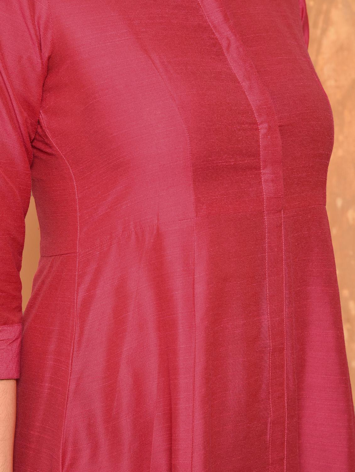 a-line solid dress - 15912283 - Zoom Image - 6
