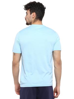 blue polyester tshirt - 15913109 - Standard Image - 3