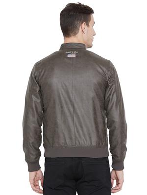 green leather biker jacket - 15913531 - Standard Image - 3
