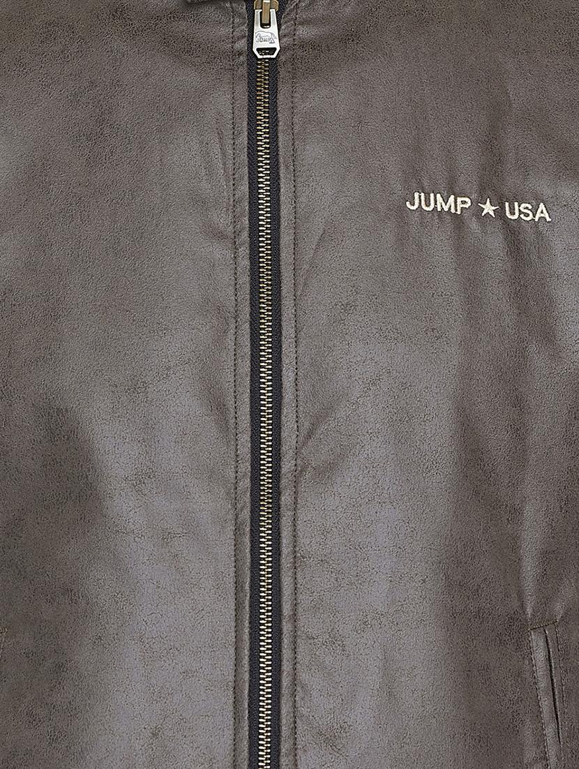 green leather biker jacket - 15913531 - Zoom Image - 6
