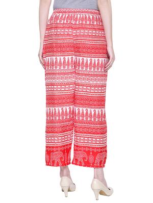 drawstring waist straight palazzo - 15914034 - Standard Image - 3