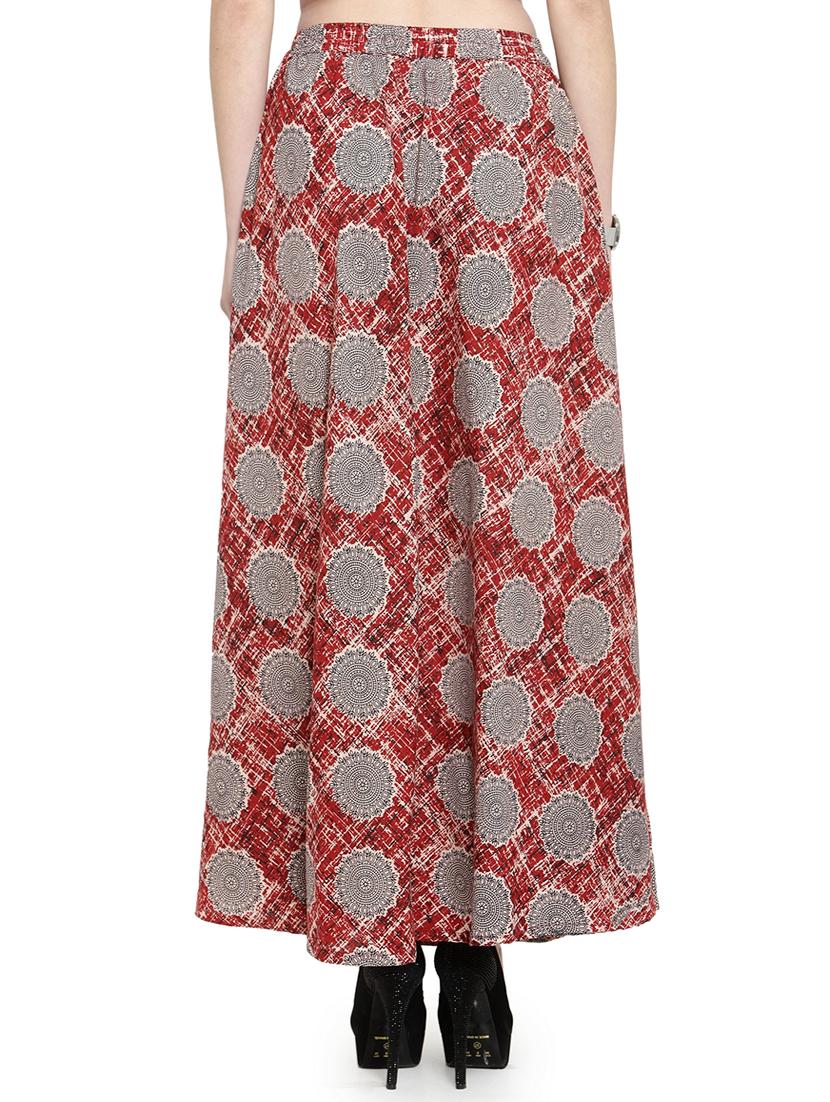 mid waist long skirt - 15914543 - Zoom Image - 3