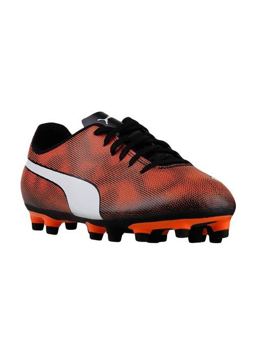 orange leatherette sport shoes - 15914854 - Very Small Image - 1