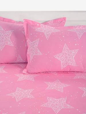 200 tc cotton single bed sheet with 1 pillow cover - 15914946 - Standard Image - 3