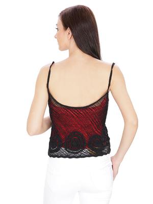 laced cami top - 15916412 - Standard Image - 3