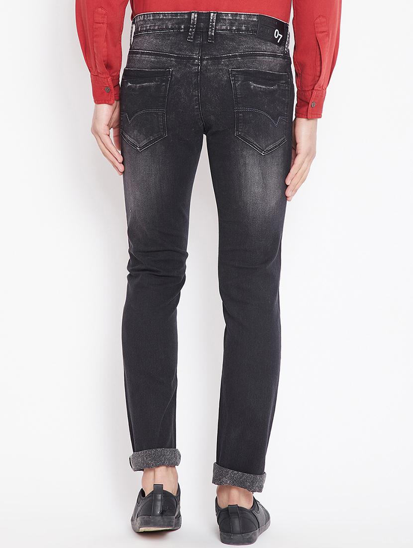 black denim washed jeans - 15916800 - Zoom Image - 3