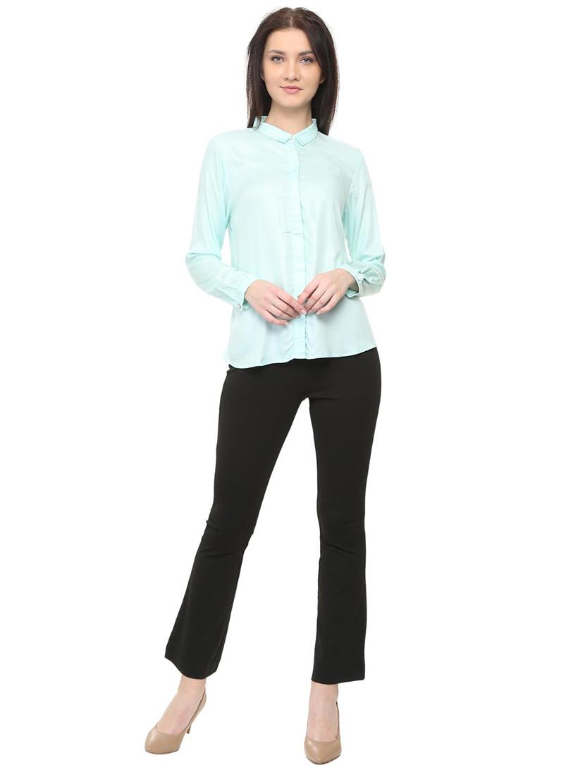 ice blue pleated back shirt - 15917950 - Zoom Image - 3