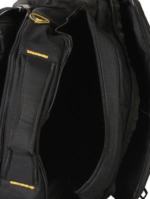 black polyester backpack - 15918476 - Standard Image - 3