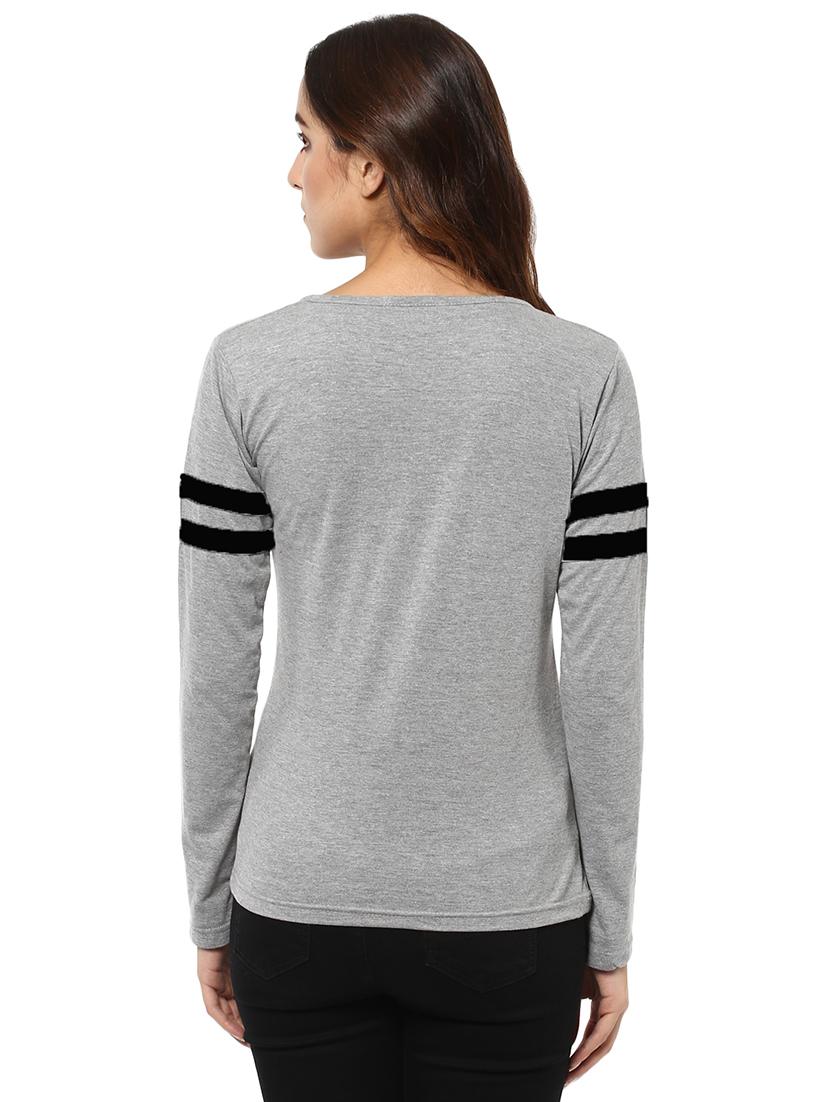 varsity striped round neck tee - 15918670 - Zoom Image - 3