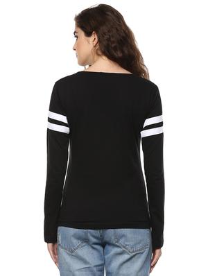 graphic print round neck tee - 15918675 - Standard Image - 3