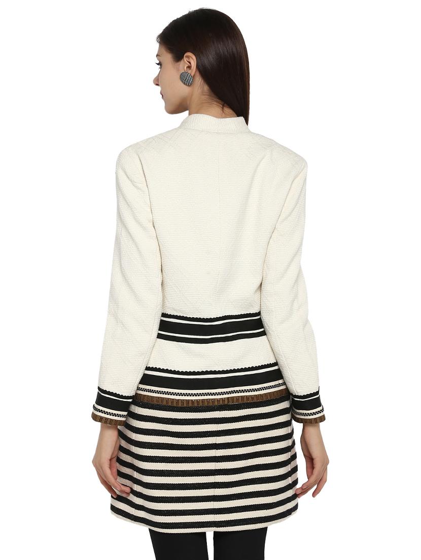 v-neck striped tunic - 15919514 - Zoom Image - 3