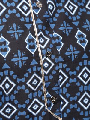 printed kurta with sharara set - 15922561 - Standard Image - 6