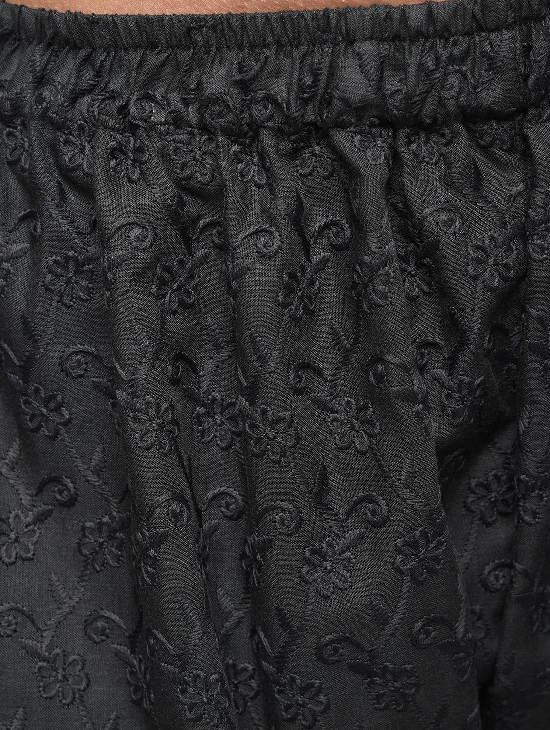 chikenkari embroidered palazzo - 15923479 - Zoom Image - 6