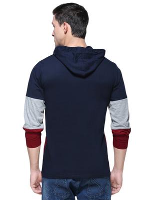 multicolor cotton color block tshirt - 15923988 - Standard Image - 3