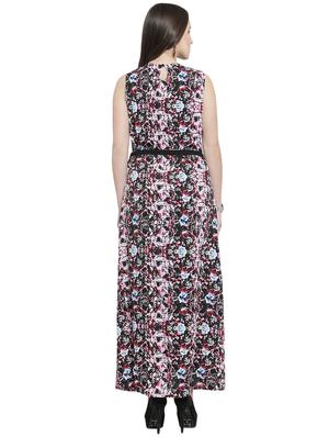 tie belted maxi dress - 15924318 - Standard Image - 3