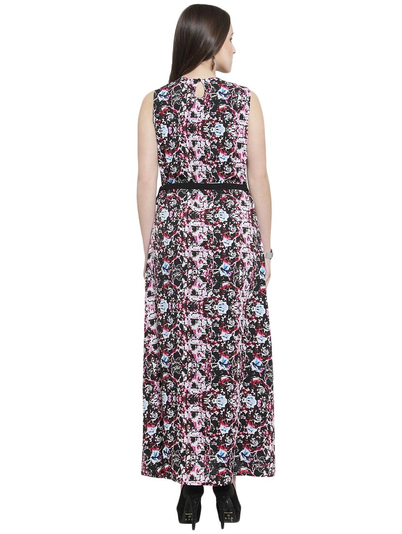 tie belted maxi dress - 15924318 - Zoom Image - 3