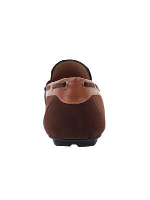 brown Suede slip on loafers - 15925343 - Standard Image - 3