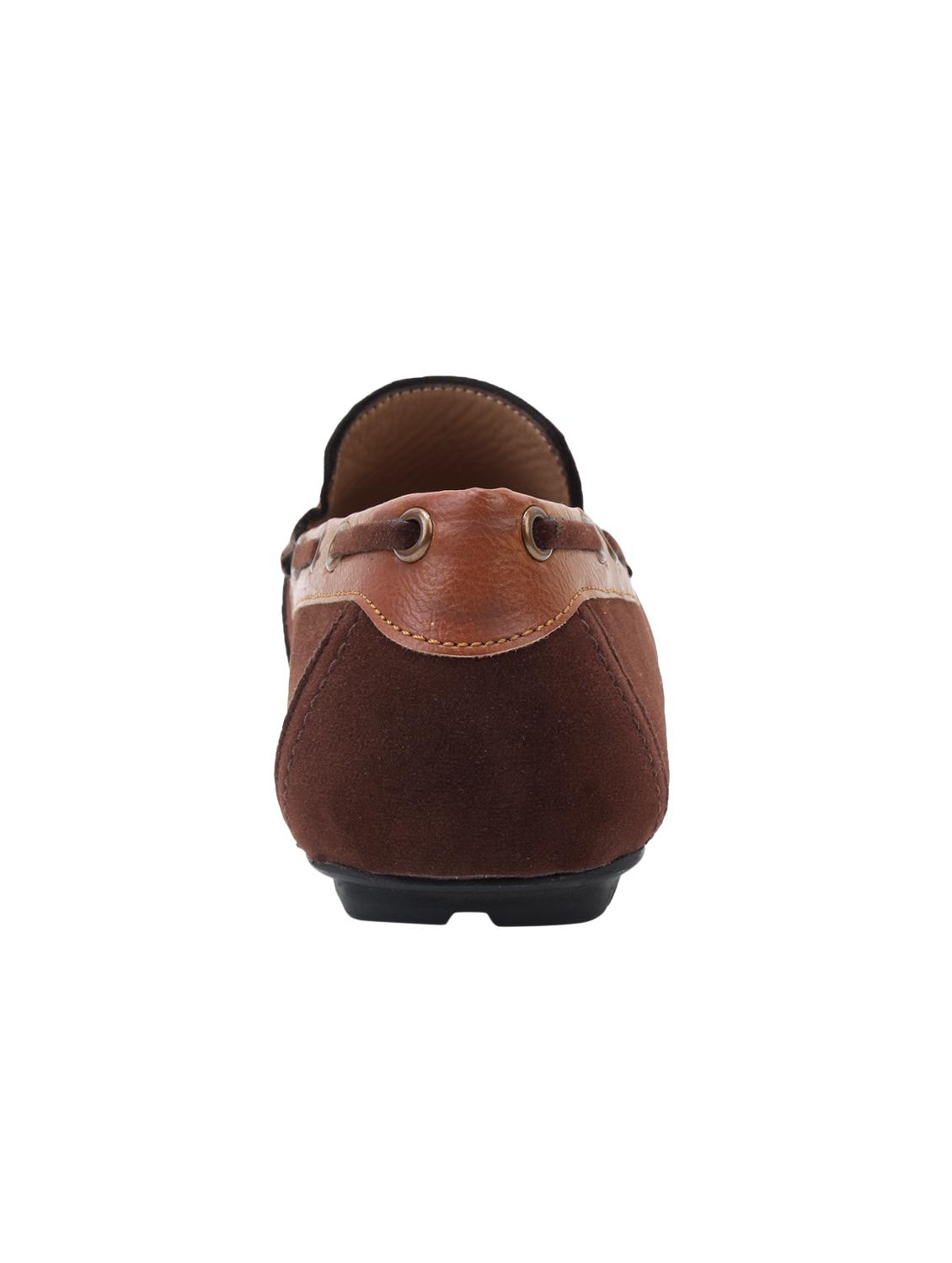 brown Suede slip on loafers - 15925343 - Zoom Image - 3