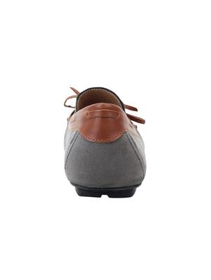 grey suede slip on loafers - 15925344 - Standard Image - 3