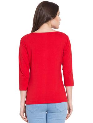 round neck solid tee - 15926371 - Standard Image - 3