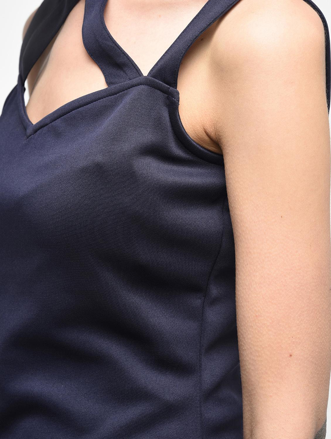 choker neck sheath dress - 15928064 - Zoom Image - 6