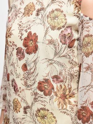 floral cold shoulder top - 15928085 - Standard Image - 6