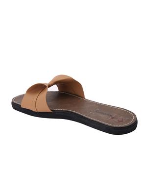 brown slip on sandals - 15928279 - Standard Image - 3