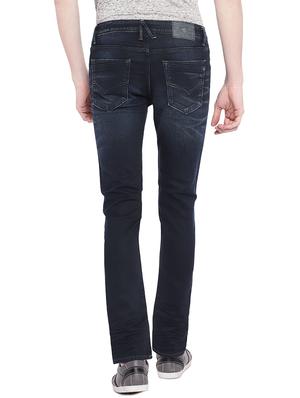 blue cotton washed jeans - 15930478 - Standard Image - 3