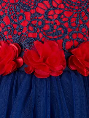 blue net frock - 15931075 - Standard Image - 3
