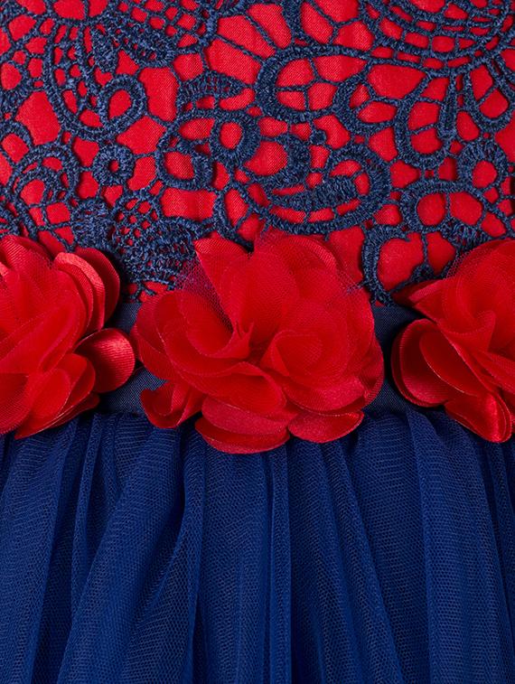 blue net frock - 15931075 - Zoom Image - 3